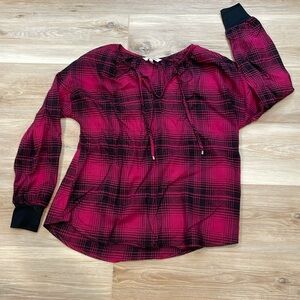 Juicy couture flannel top